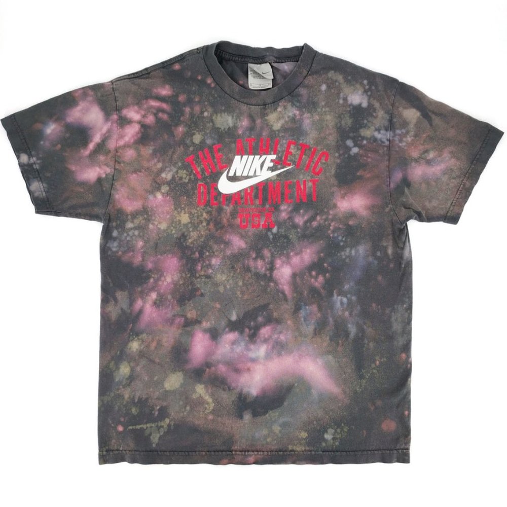 Vintage Nike Custom Dyed Swoosh Graphic T-Shirt L